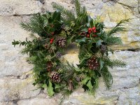 Evergreen wreath